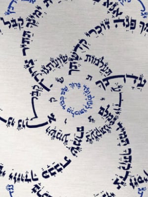 Ana behoah, jevrejska molitva za Šabat - kabala, ArsMagine.com